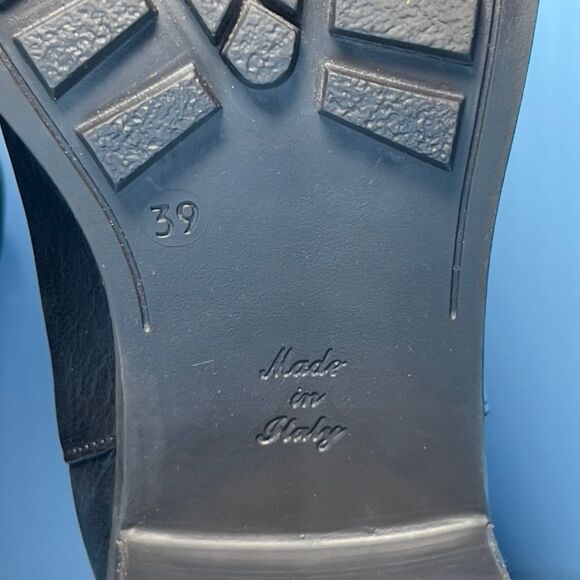 Emanuele Crasto Womens Black Leather Chelsea Boots EU39/US8.5-9 - Picture 11 of 16